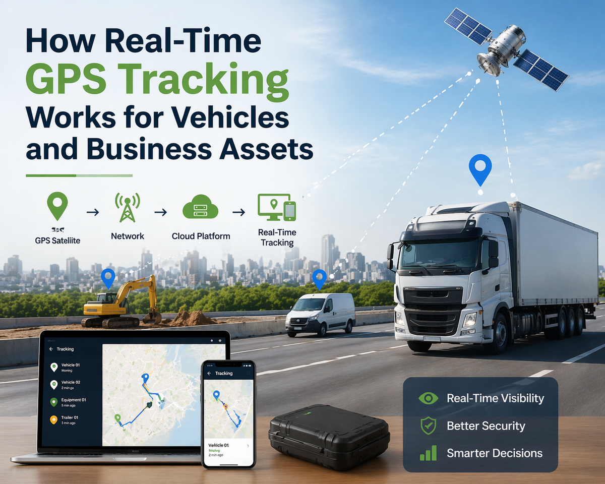How Real-Time GPS Tracking Works