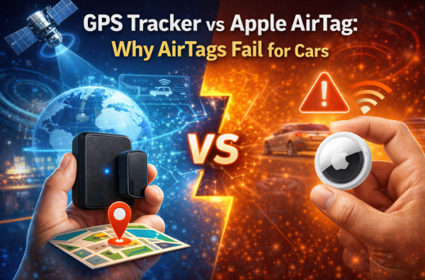 GPS Tracker vs Apple AirTag: Why AirTags Fail for Cars