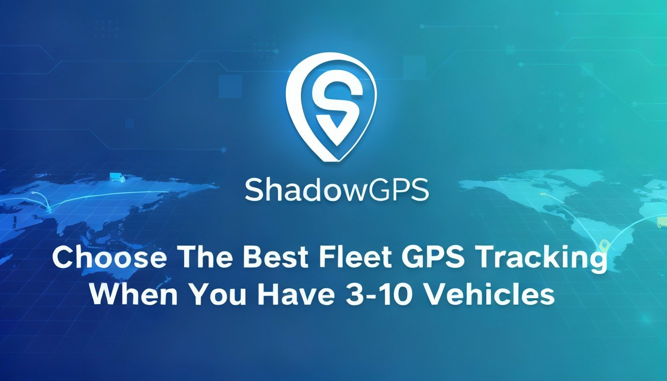 Choose The Best Fleet GPS Tracking When You Have 3-10 Vehicles