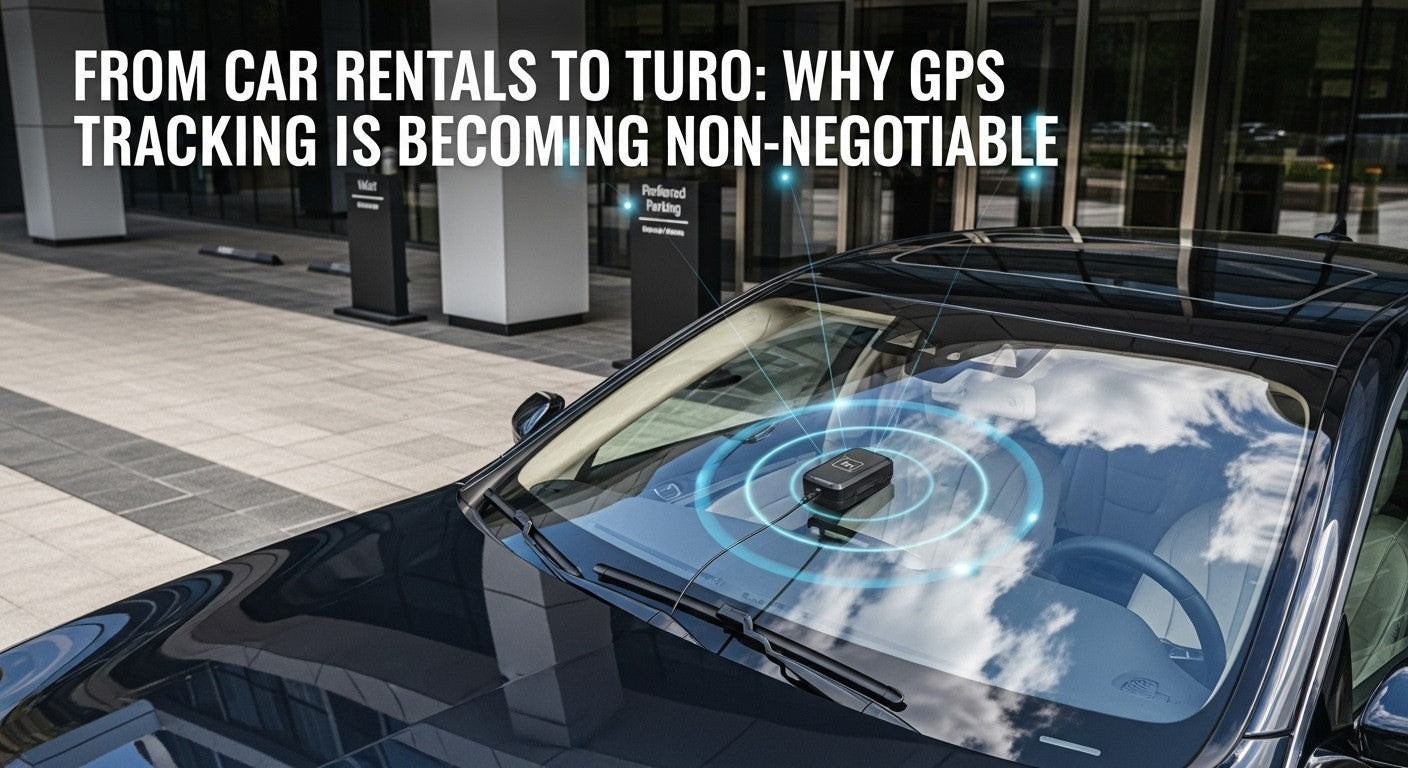 From Car Rentals to Turo: Why GPS Tracking Is Becoming Non-Negotiable