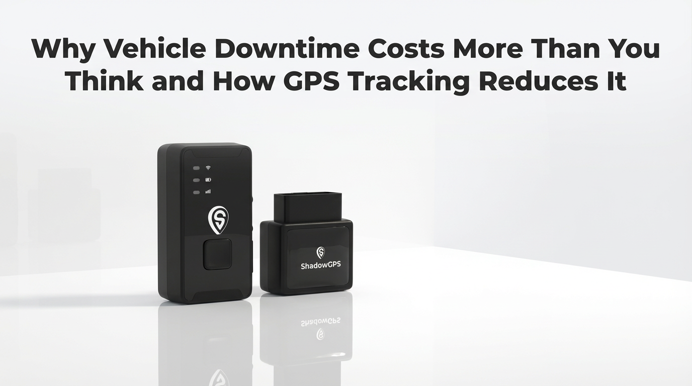 Why Vehicle Downtime Costs More Than You Think and How GPS Tracking Reduces It