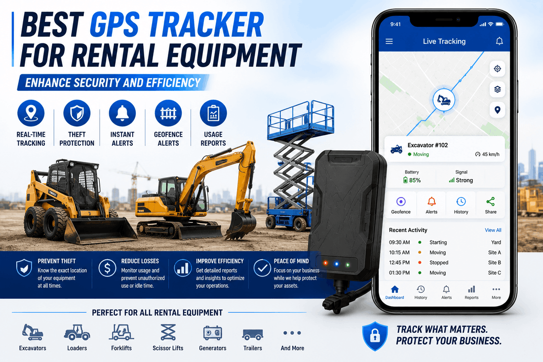 Best GPS Tracker for Rental Equipment