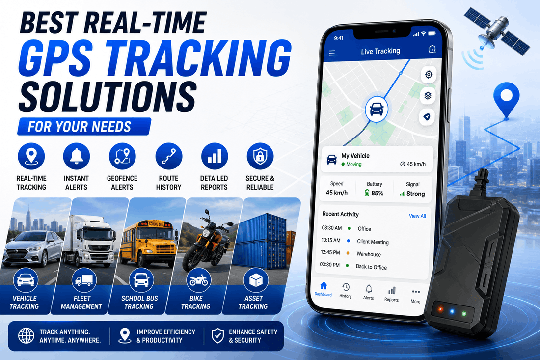 Best Real Time GPS Tracking Solutions for Your Needs