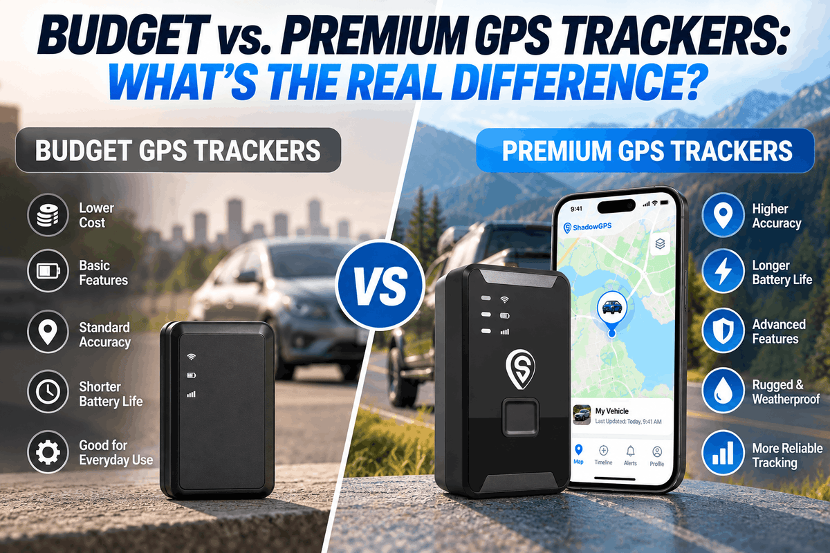 Budget vs. Premium GPS Trackers
