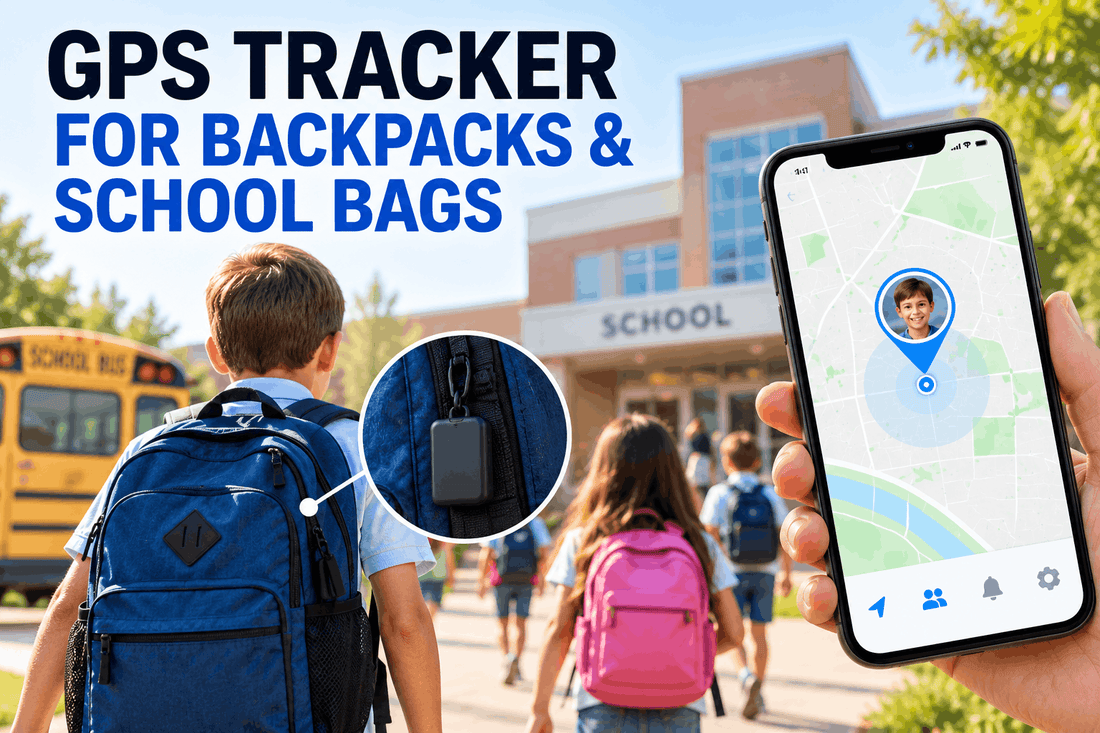 GPS Tracker for Backpacks & School Bags