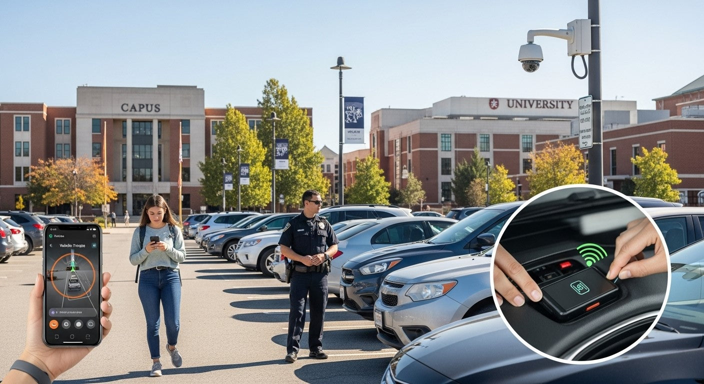 Campus Crime Prevention: How GPS Trackers Protect Student Vehicles