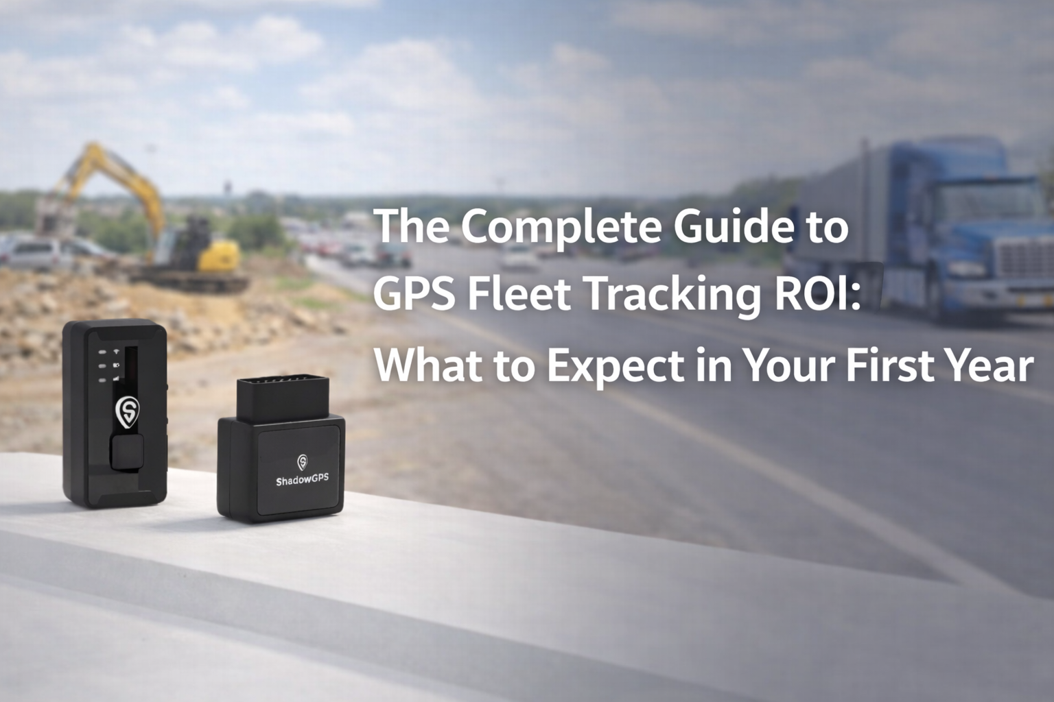 GPS Fleet Tracking ROI Guide: First Year Expectations – ShadowGPS