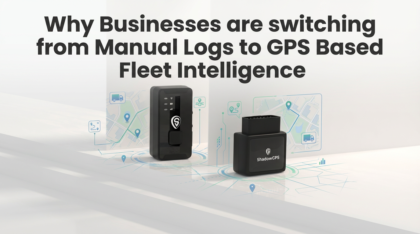Why Businesses Are Switching from Manual Logs to GPS-Based Fleet Intelligence