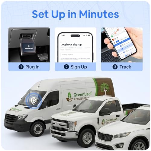 ShadowAuto - OBD-II GPS Tracker - With Prepaid Subscription