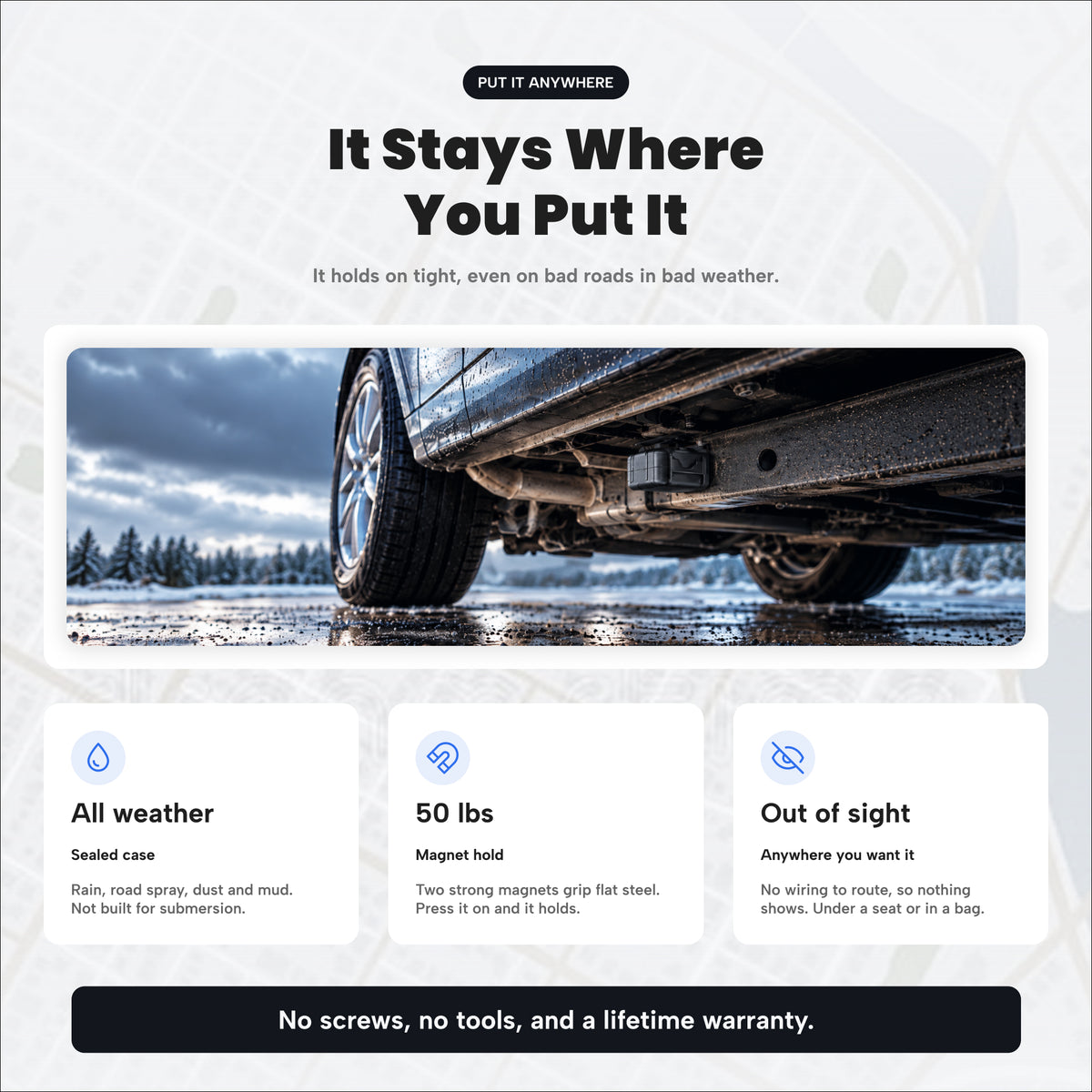 ShadowTrack - Battery powered GPS Tracker  - With Prepaid Subscription
