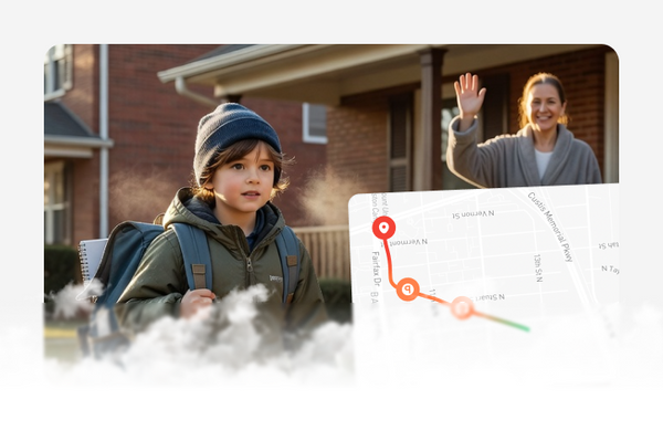 Did my teen arrive at school safely?